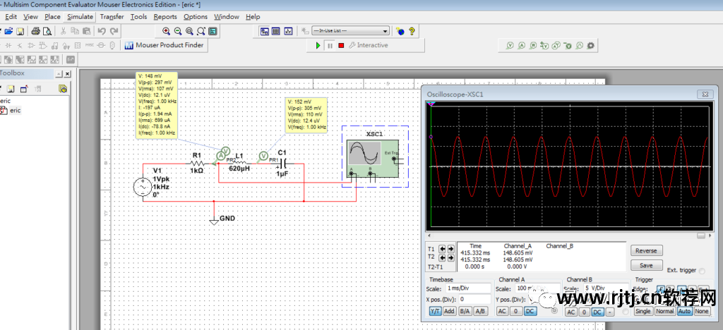 电路仿真软件multisim