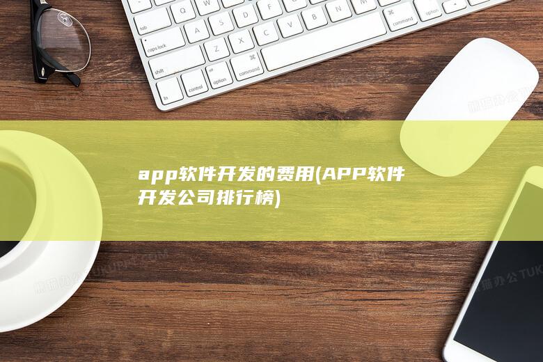 app软件开发的费用