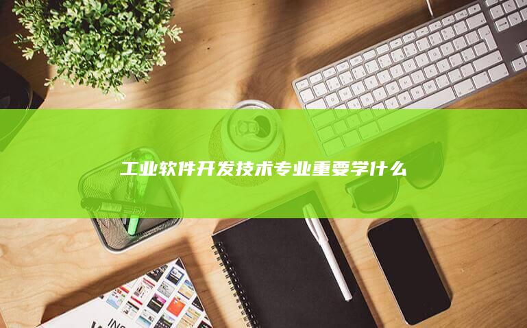 工业软件开发技术专业重要学什么