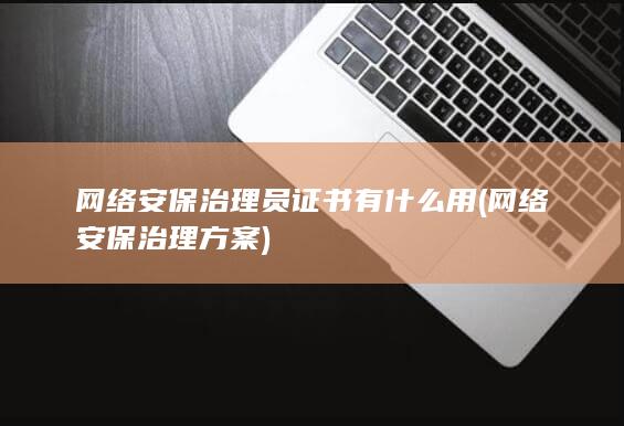 网络安保治理方案