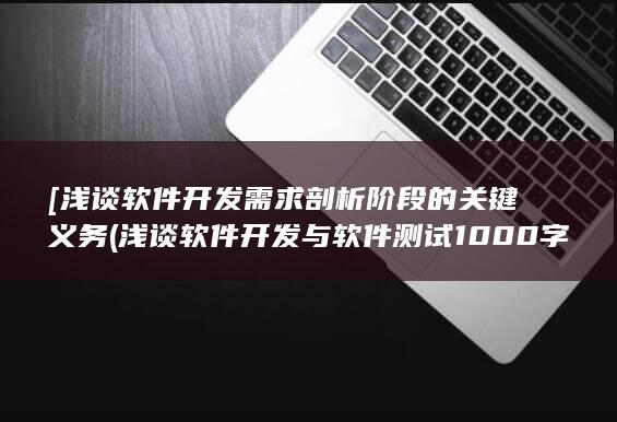 浅谈软件开发与软件测试1000字