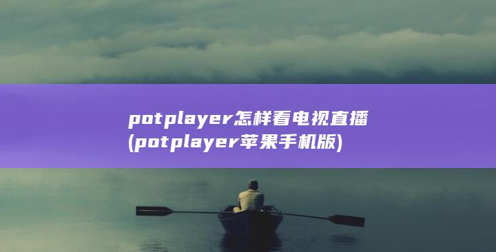 potplayer怎样看电视直播