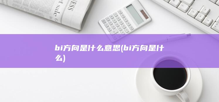 bi方向是什么意思