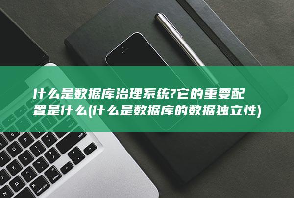 什么是数据库的数据独立性