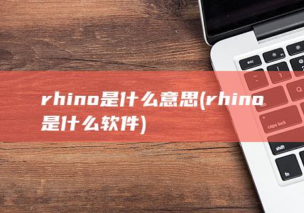 rhino是什么意思