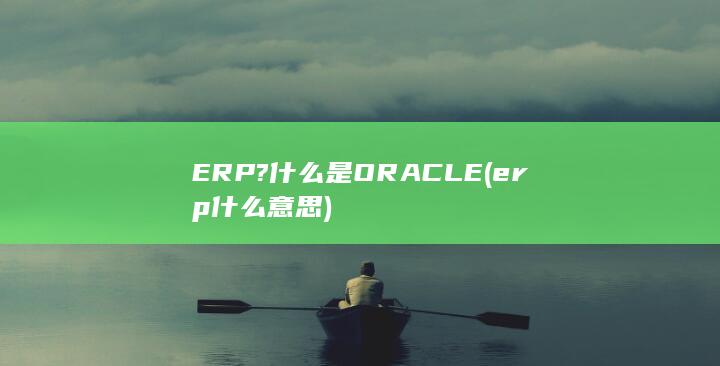 erp什么意思