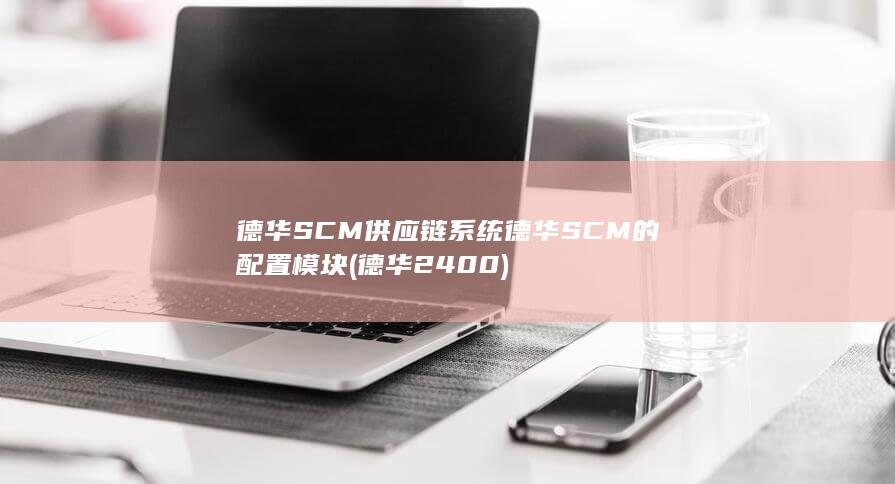 德华SCM供应链系统德华SCM的配置模块