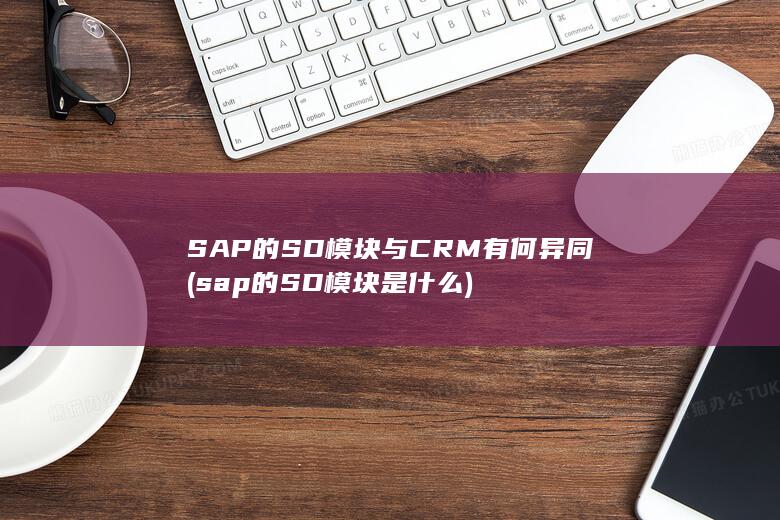 sap的SD模块是什么