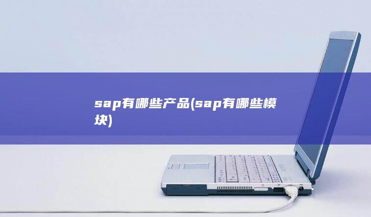 sap有哪些产品