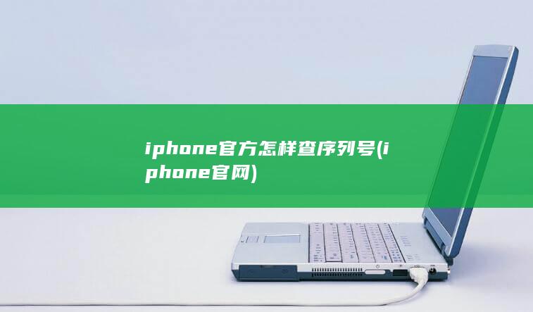 iphone官方怎样查序列号