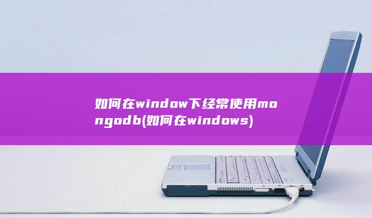 如何在window下经常使用mongodb